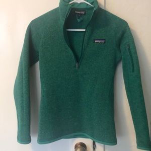 Like New patagonia 1/4 zip better sweater XXS